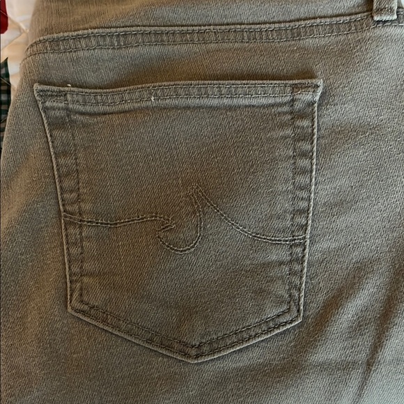 Ag Adriano Goldschmied Light Gray Skinny Jeans - Picture 10 of 10